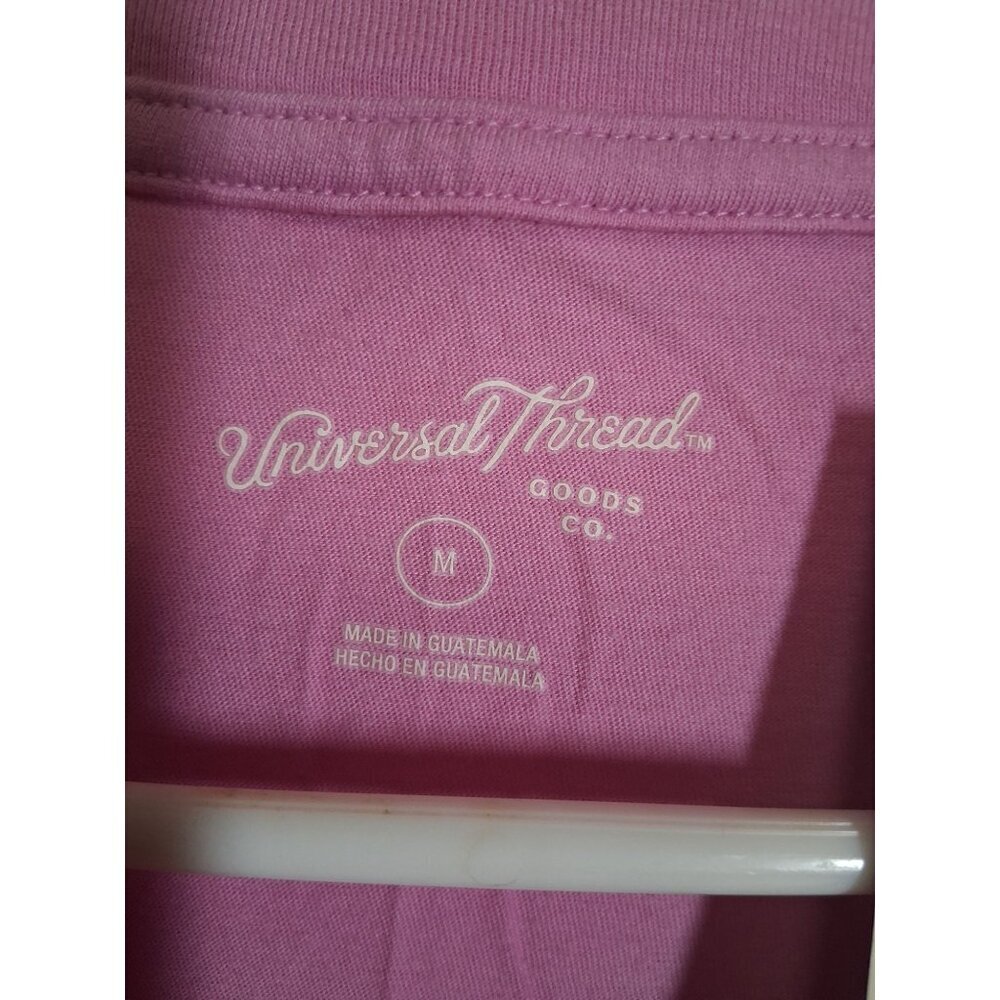 NWT Bundle Universal Thread T-Shirts Short Sleeve Sz Medium Pink Black MSRP $20 - Picture 7 of 11